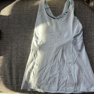 Lululemon blue racerback athletic tank